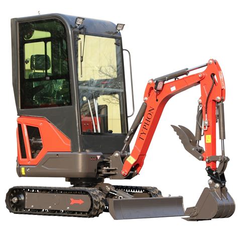 TYPHON 18 FLEX 4,000 lbs Mini Excavator USA with 10 different 